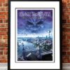 Iron Maiden Brave New World Poster 2000 Framed Web - Iron Maiden Shop