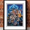 Iron Maiden Montage Poster Framed Web - Iron Maiden Shop