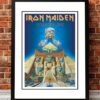 Iron Maiden Powerslave In Store Poster 1984 Framed Web - Iron Maiden Shop