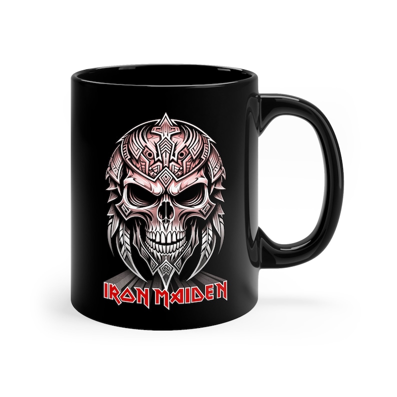 Iron Maiden Music Band Mug Rare Band Mug