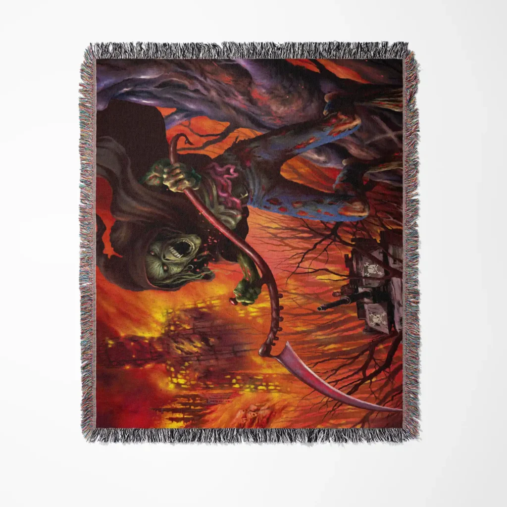 iron maiden blanket 40 - Iron Maiden Shop